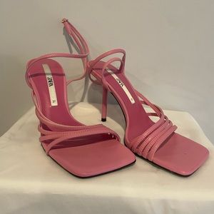 Zara Pink Heels🎀
